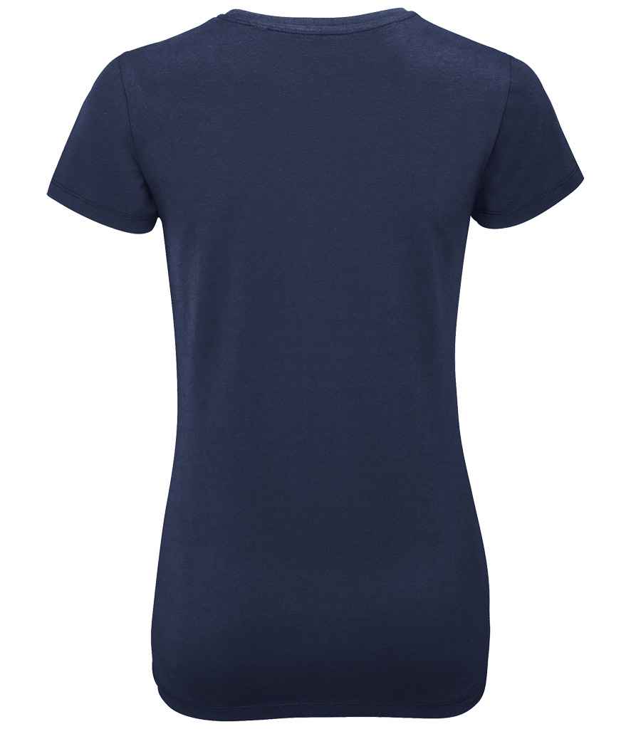 SOL'S Ladies Millenium Stretch T-Shirt in French Navy, back view