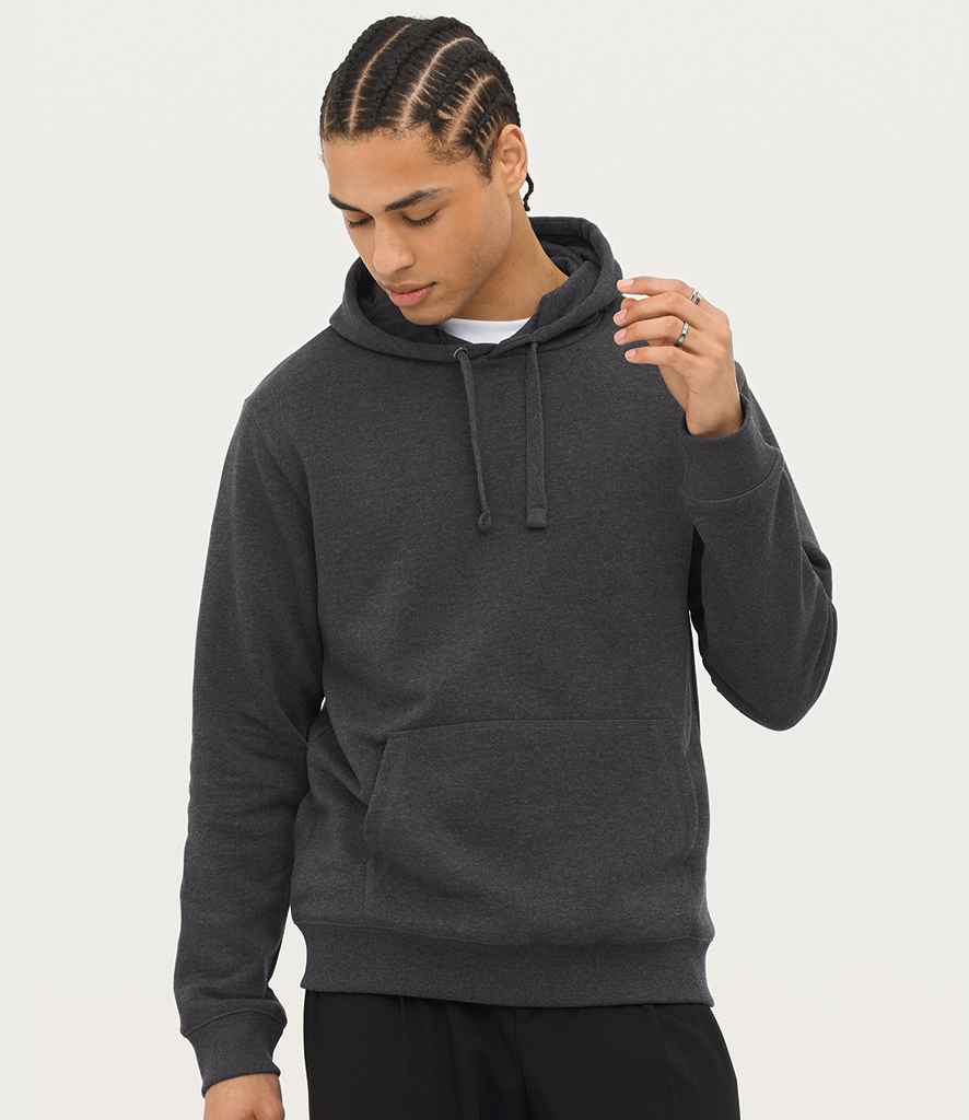 SOL'S Unisex Spencer Hooded Sweatshirt in Charcoal Marl