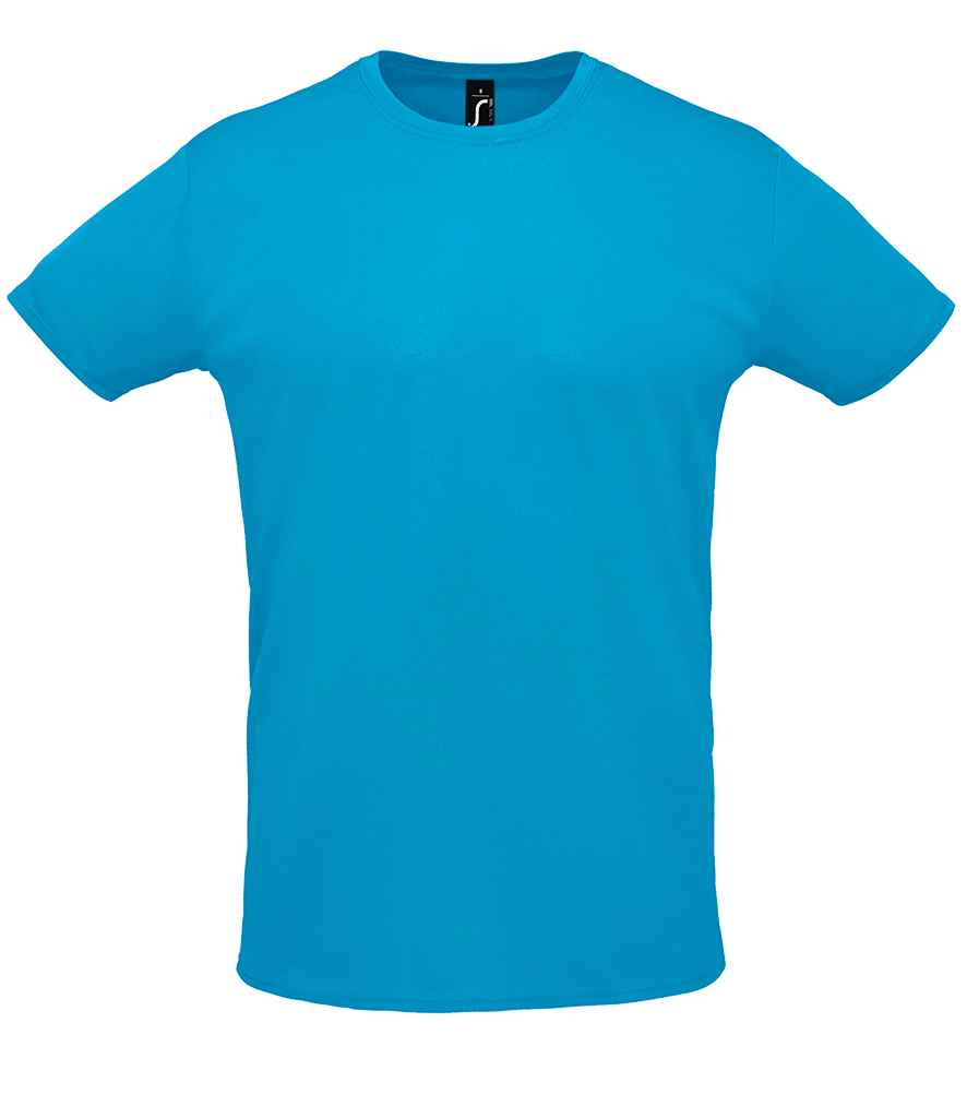 SOL'S Unisex Sprint T-Shirt in Aqua, front view