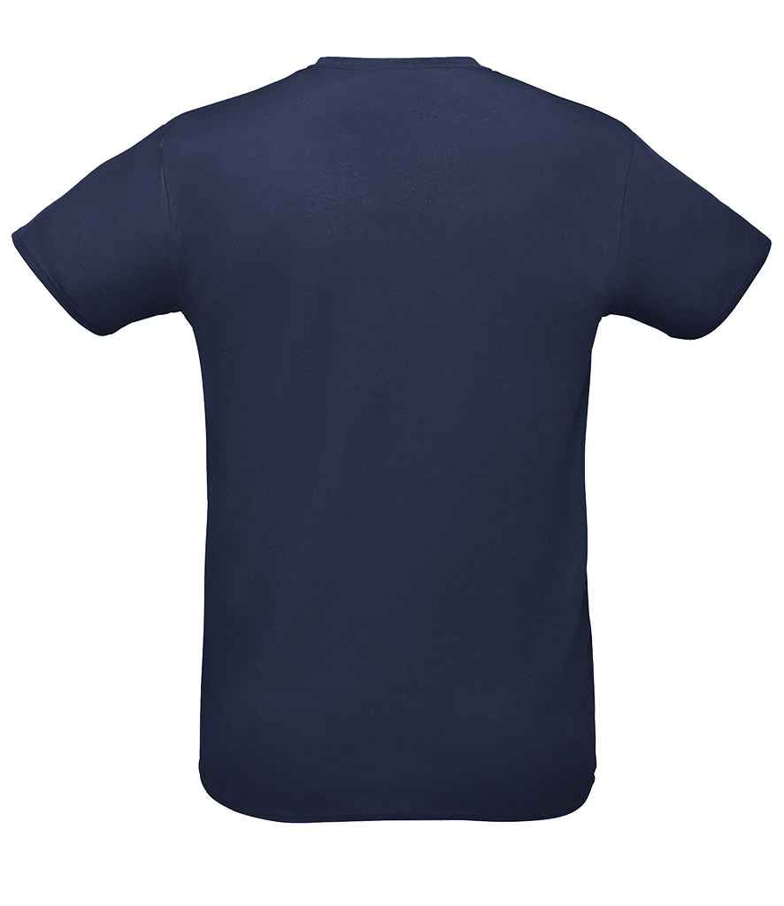 SOL'S Unisex Sprint T-Shirt in French Navy, back view