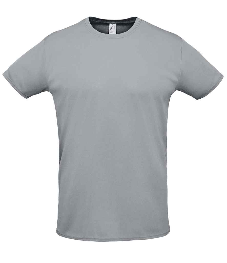 SOL'S Unisex Sprint T-Shirt in Pure Grey, front view