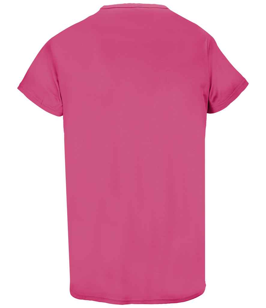 SOL'S Unisex Sprint T-Shirt in Ribbon Pink, back view