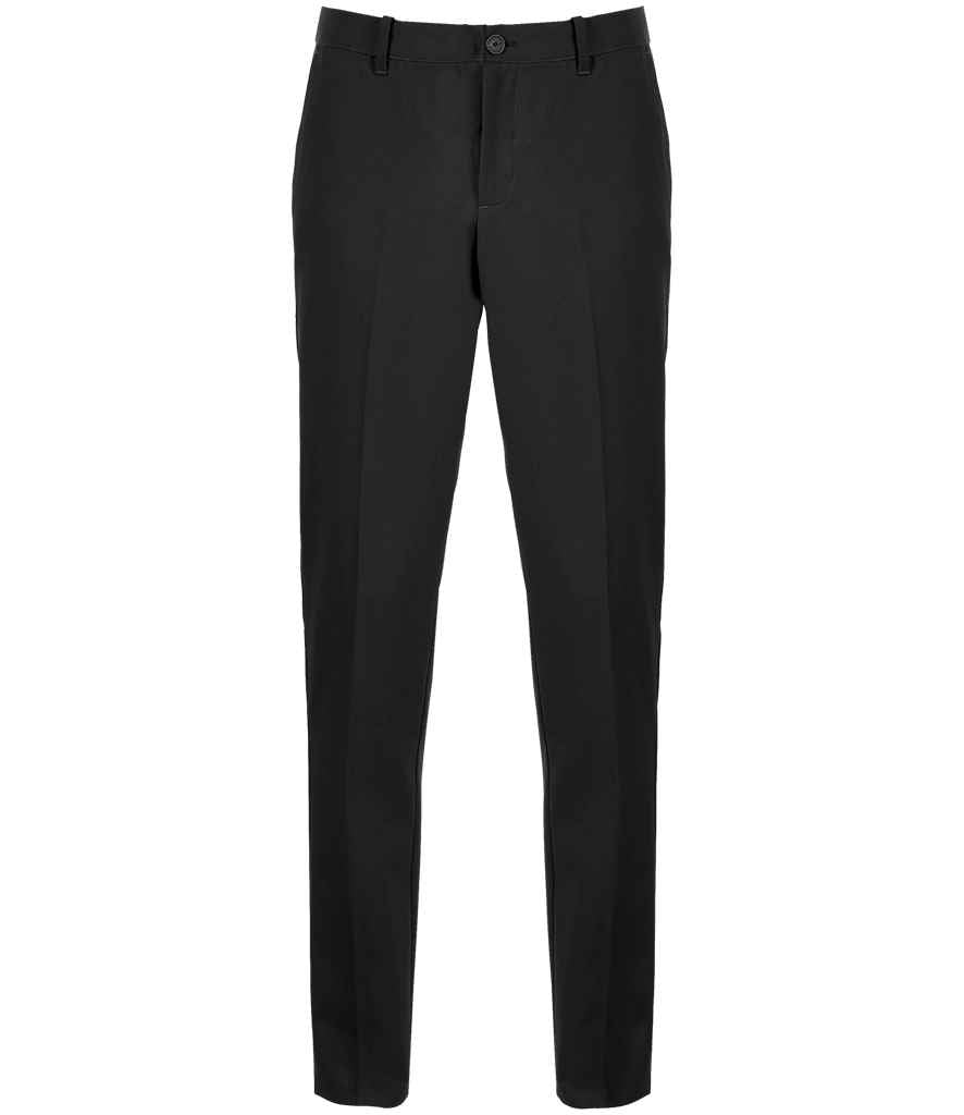 NEOBLU Gabin Suit Trousers in Deep Black, front view