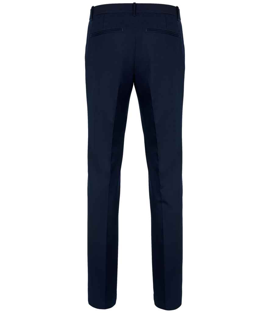 NEOBLU Gabin Suit Trousers in Night Blue, back view