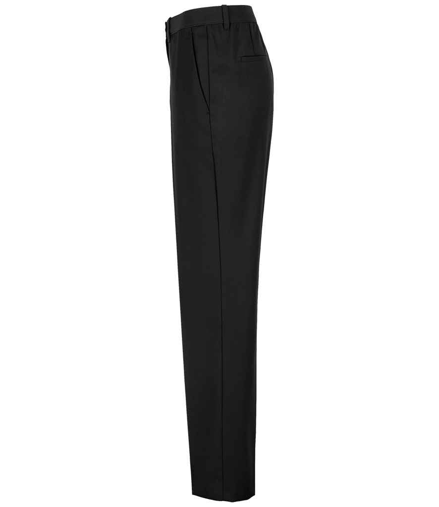 NEOBLU Ladies Gabin Suit Trousers in Deep Black, side view