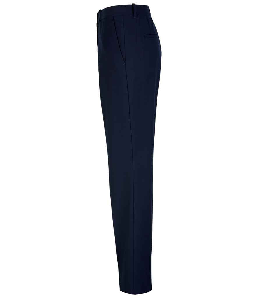 NEOBLU Ladies Gabin Suit Trousers in Night Blue, side view
