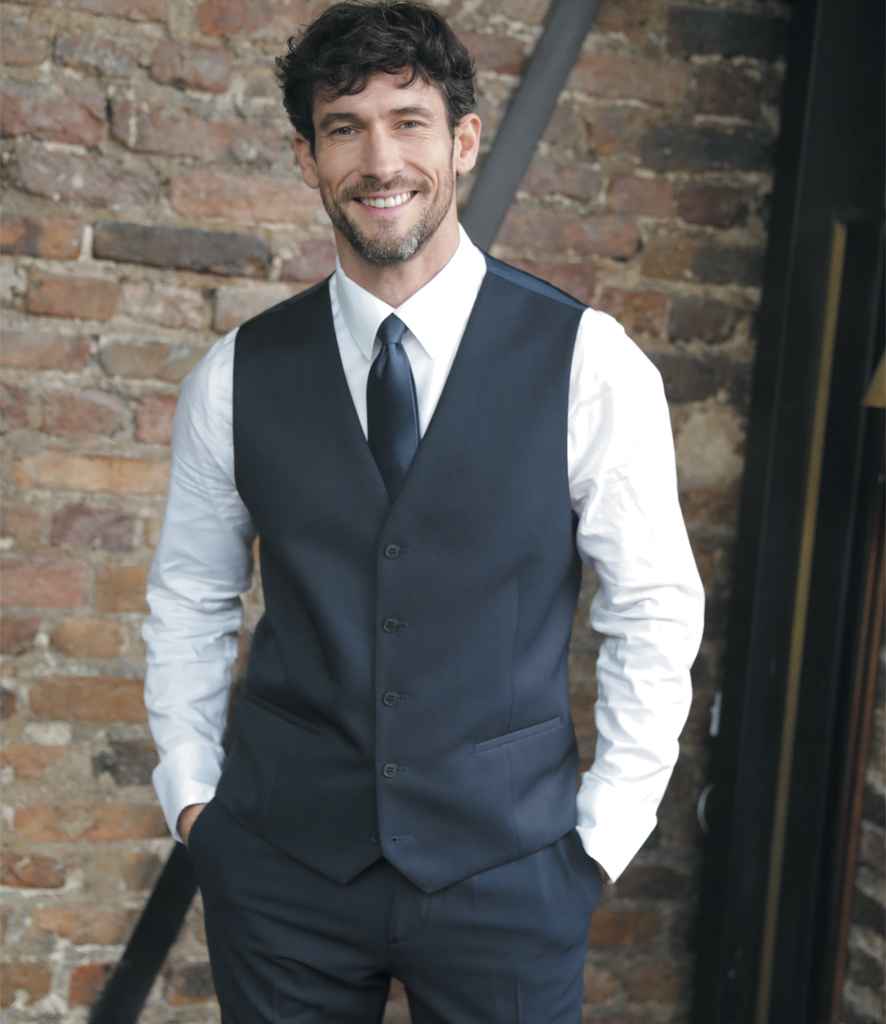 NEOBLU Max Suit Waistcoat in Night Blue