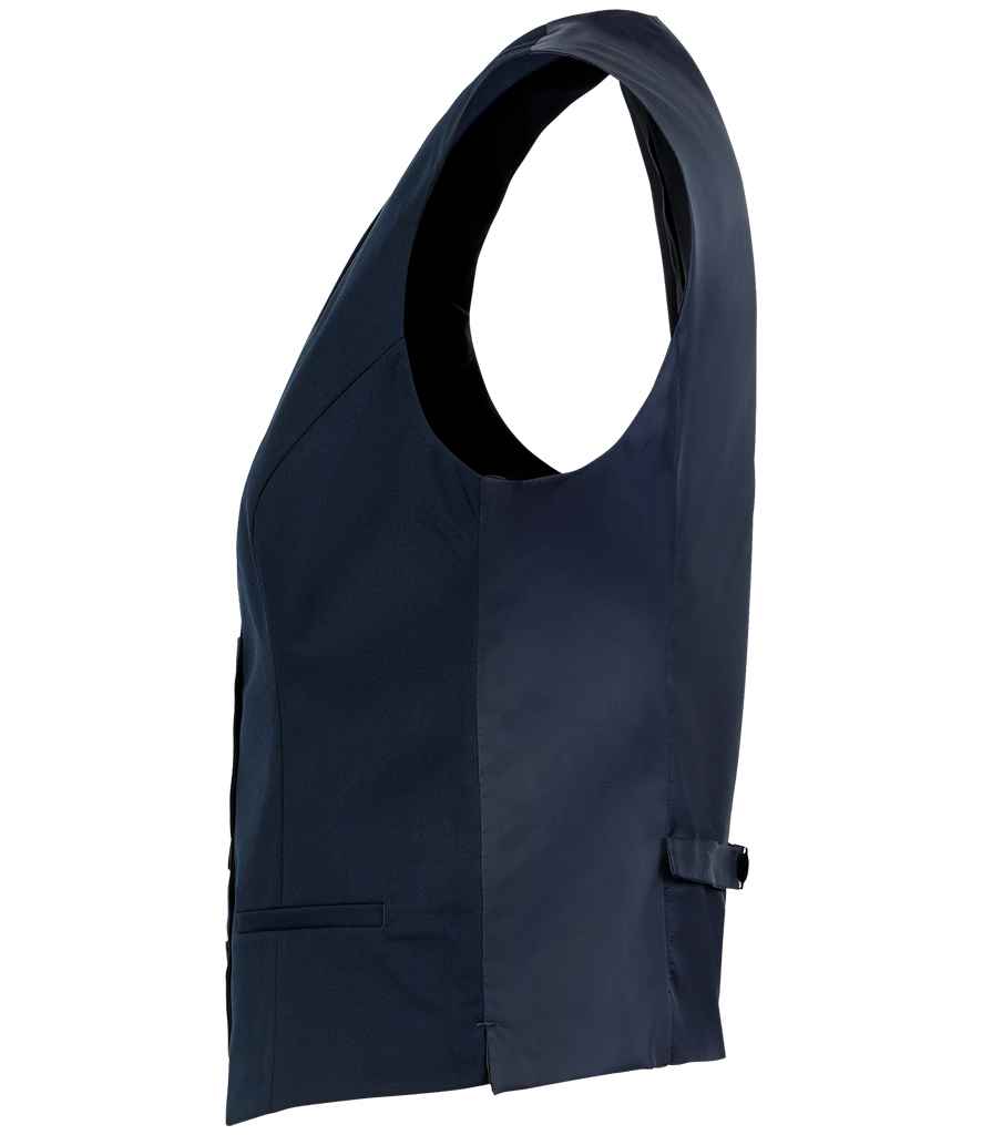 NEOBLU Ladies Max Suit Waistcoat in Night Blue, side view