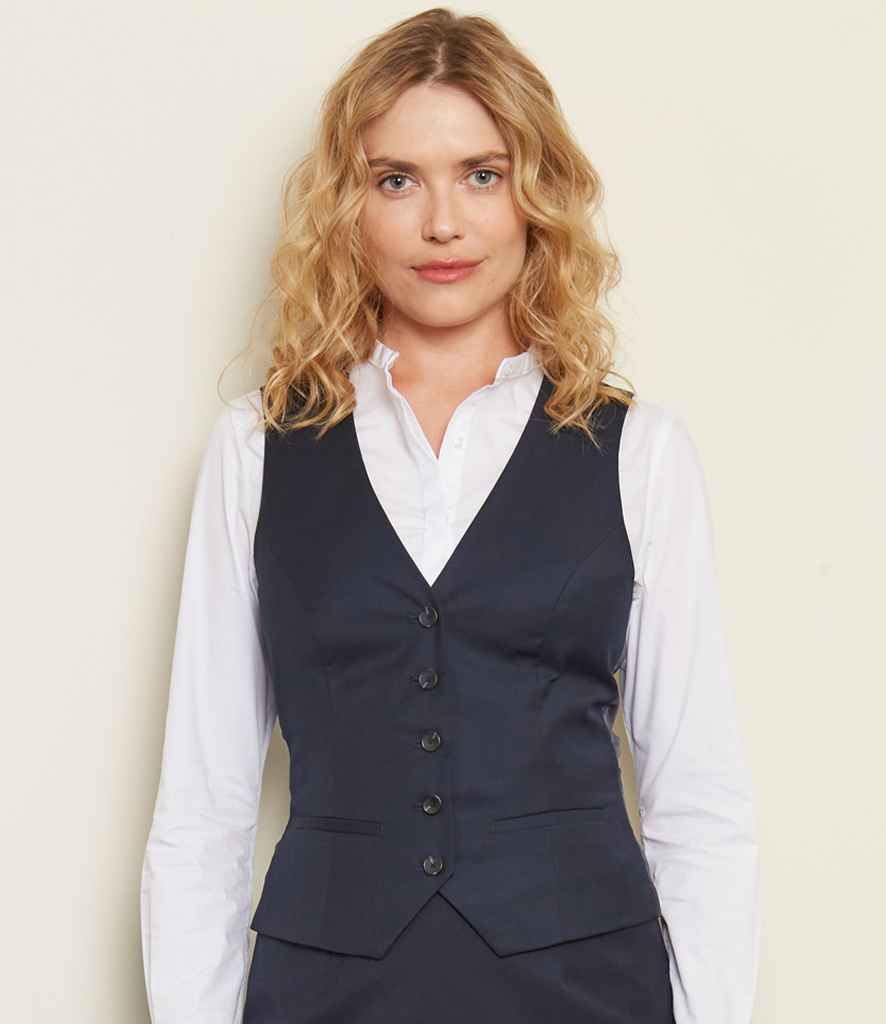 NEOBLU Ladies Max Suit Waistcoat in Night Blue