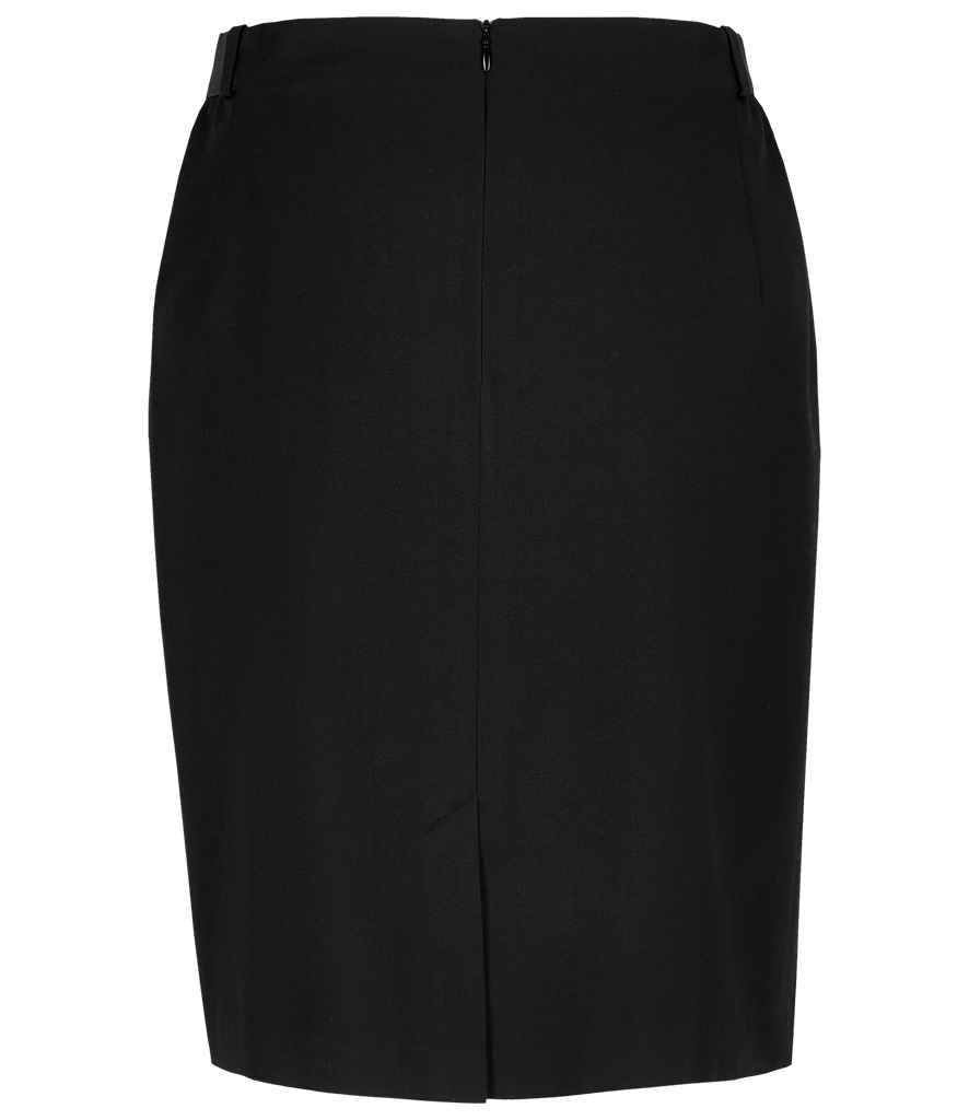 NEOBLU Ladies Constance Suit Skirt in Deep Black, back view
