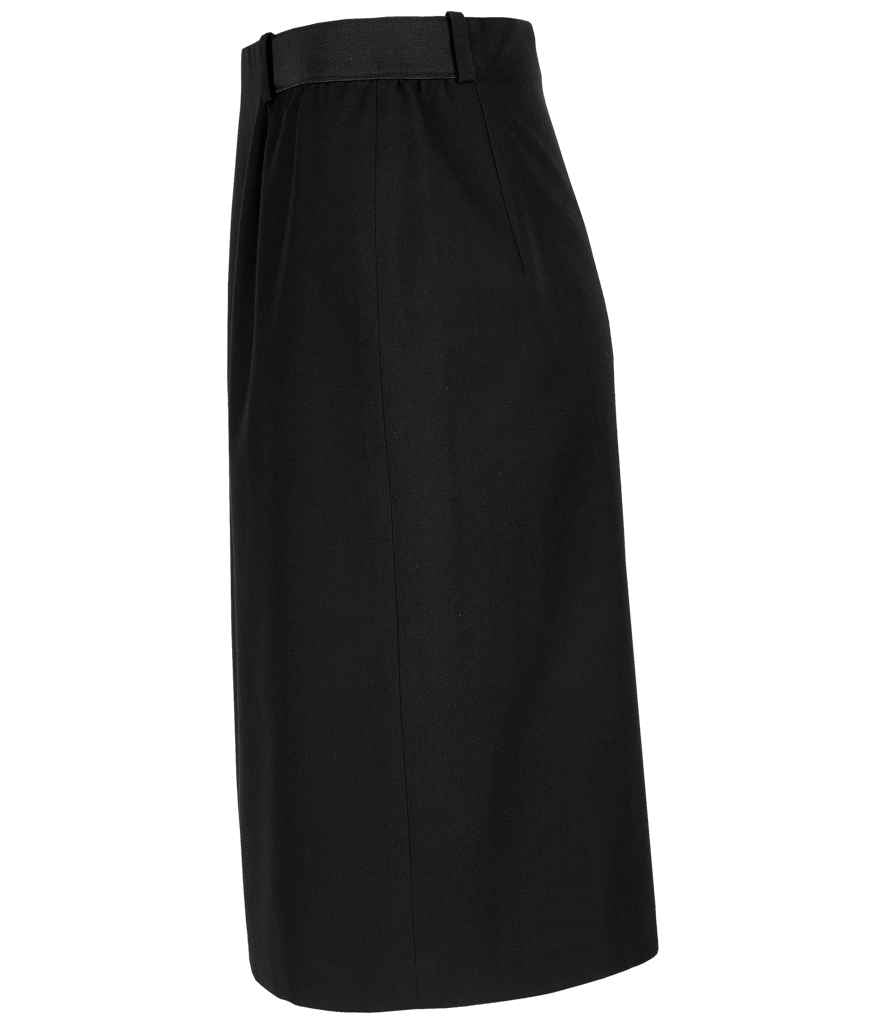 NEOBLU Ladies Constance Suit Skirt in Deep Black, side view