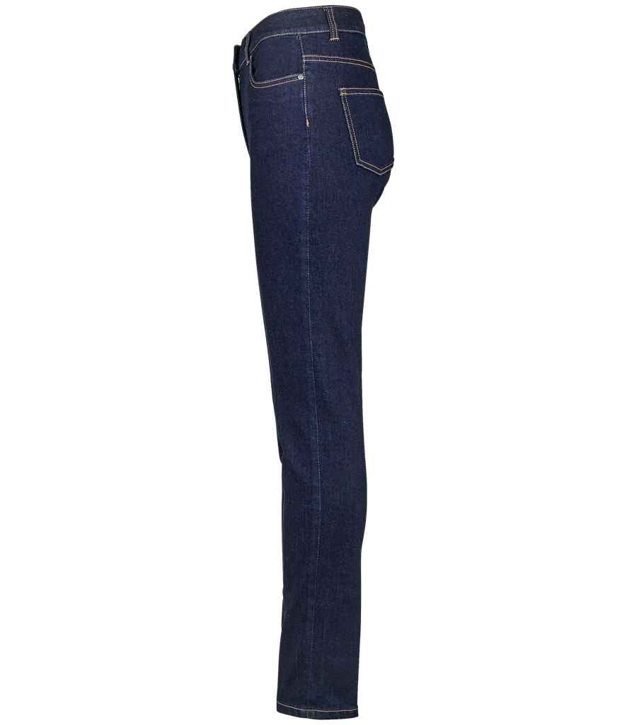 NEOBLU Ladies Gaspard Stretch Jeans in Brut Denim, side view
