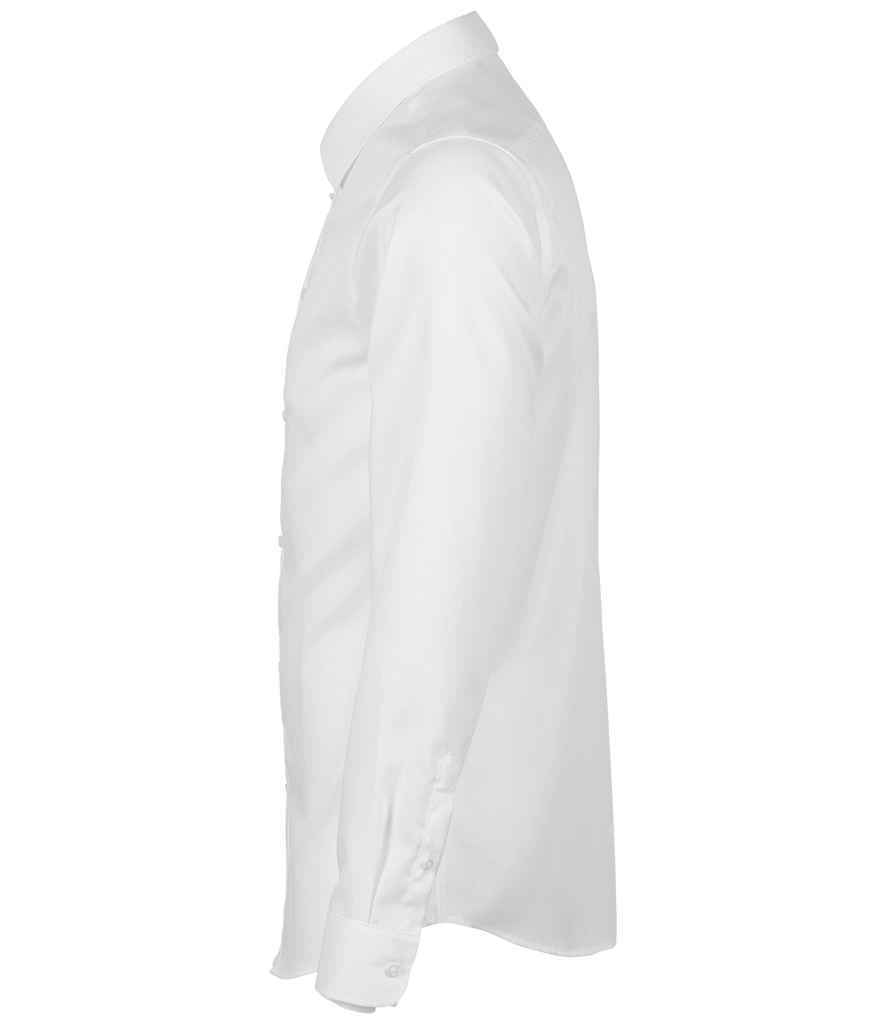 NEOBLU Blaise Long Sleeve Shirt in Optic White, side view