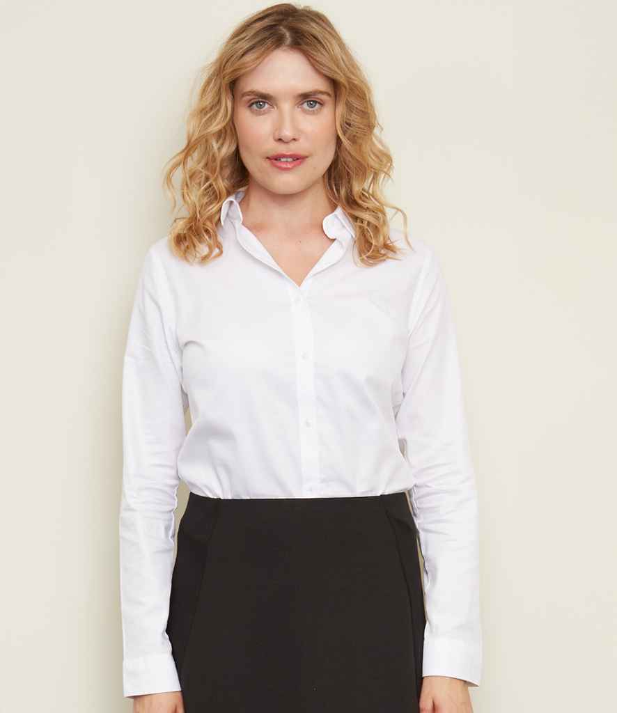 NEOBLU Ladies Blaise Long Sleeve Shirt in Optic White