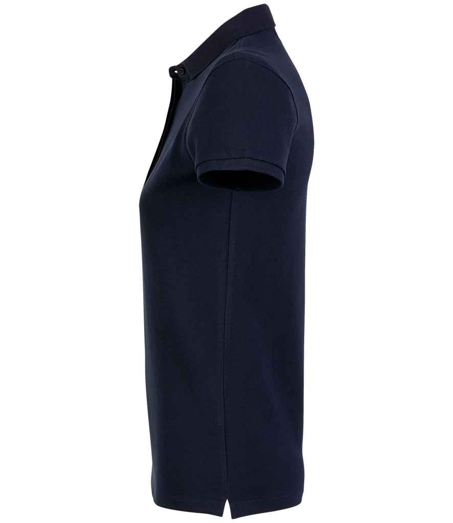 NEOBLU Ladies Owen Piqué Polo Shirt in Night Blue, side view