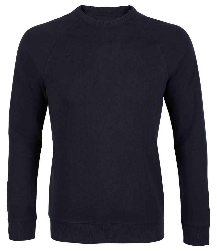 NEOBLU Nelson French Terry Sweatshirt in Night Blue, front view
