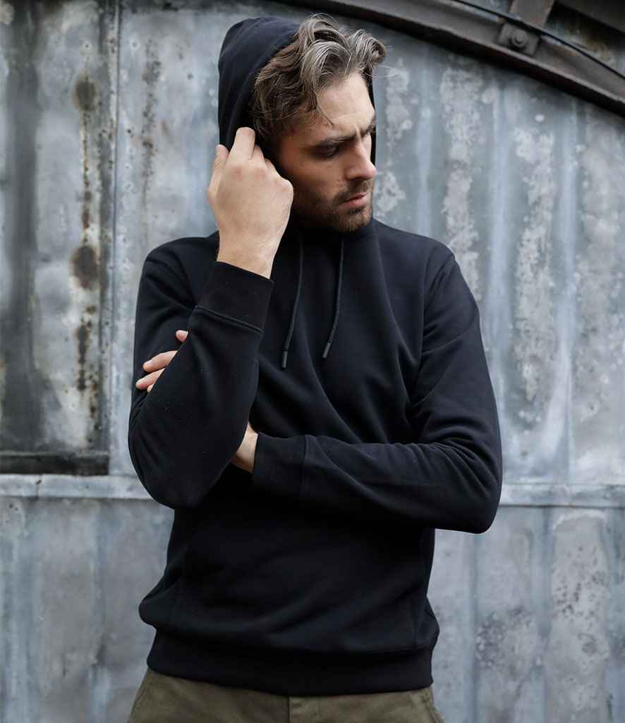 NEOBLU Nicholas French Terry Hoodie in Deep Black