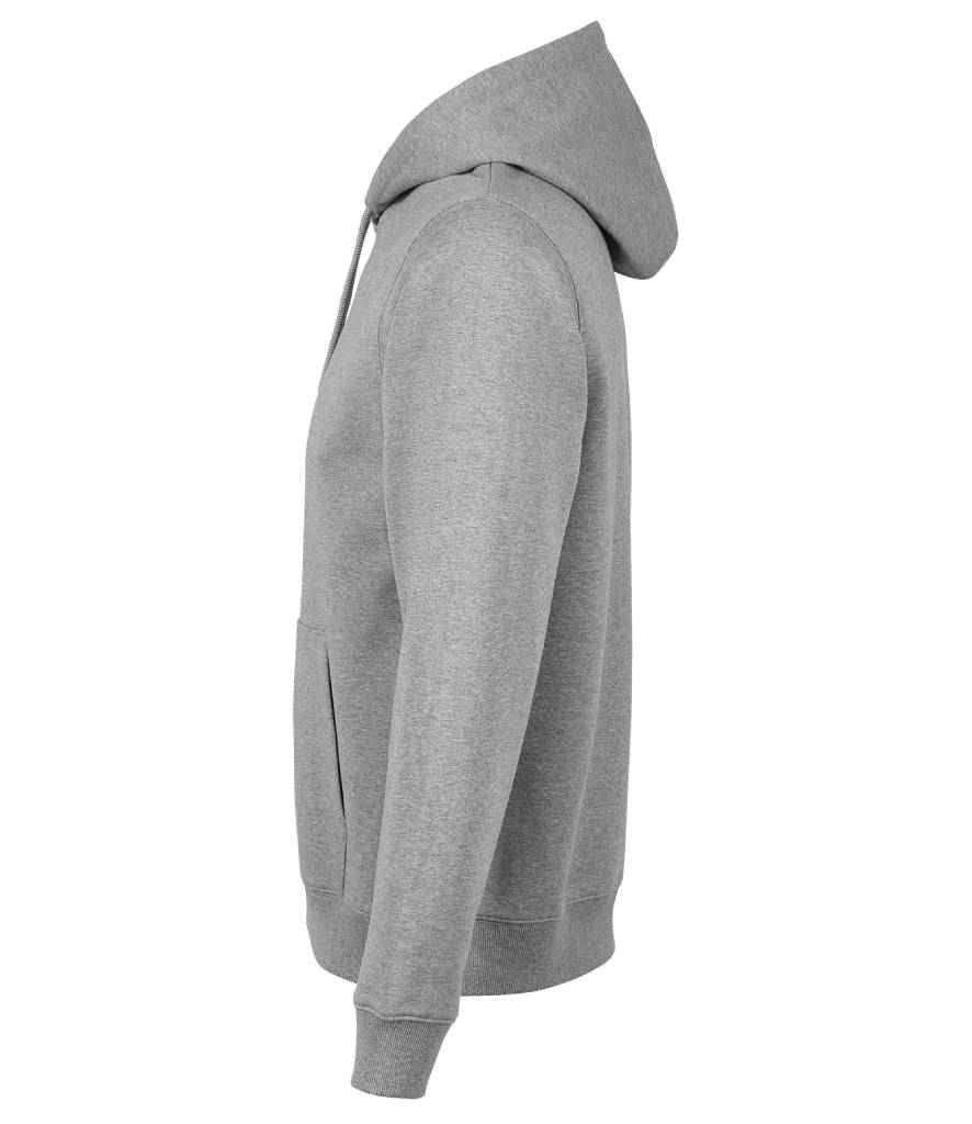 NEOBLU Nicholas French Terry Hoodie in Grey Marl, side view
