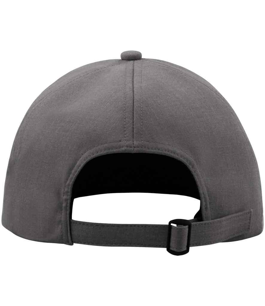 NEOBLU Tom 6 Panel Cap in Grey Marl, back view