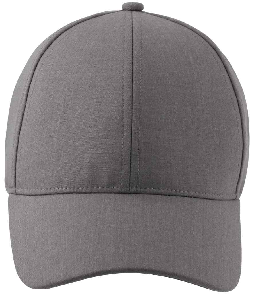 NEOBLU Tom 6 Panel Cap in Grey Marl, front view