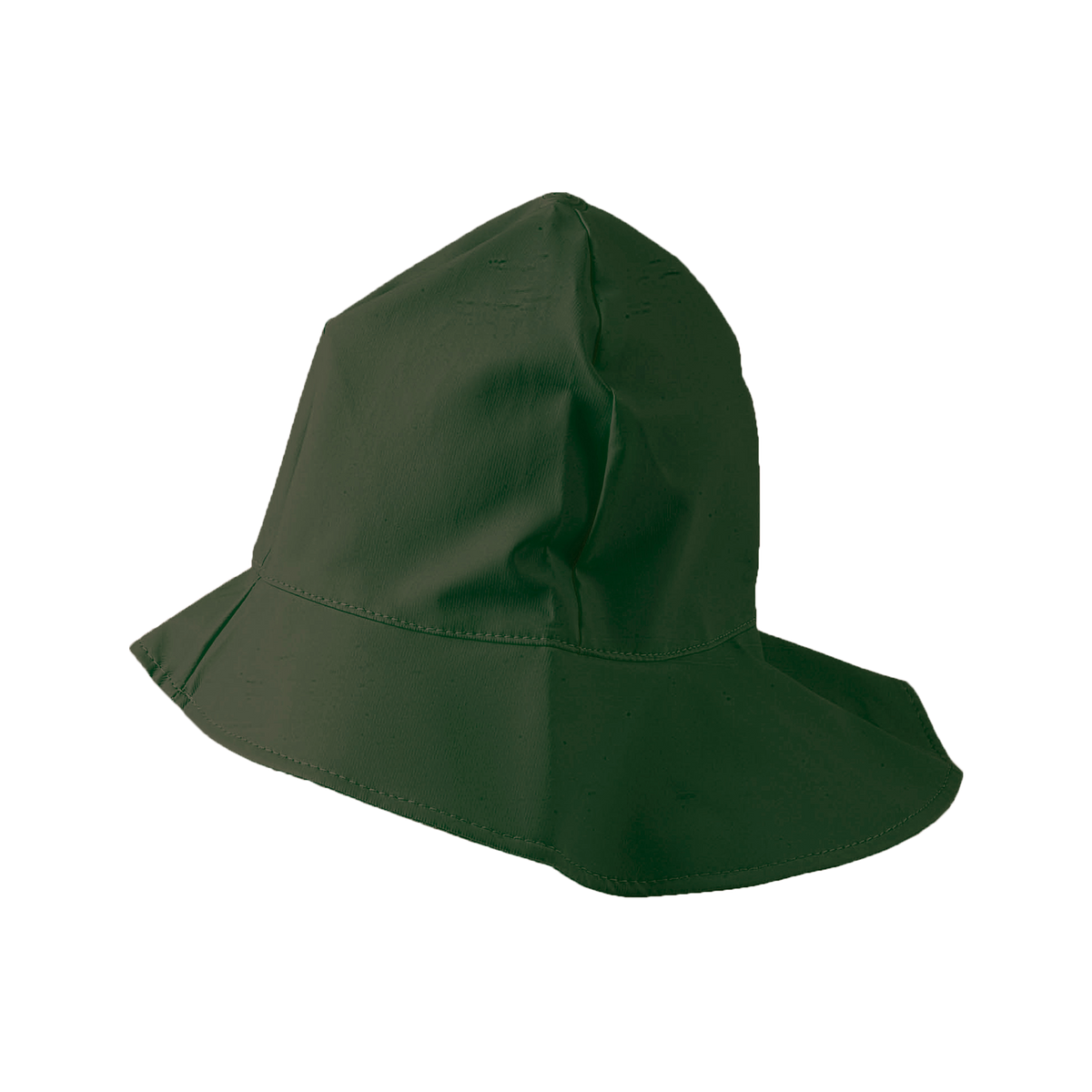 ELKA Rainwear Rain hat in Olive, front view