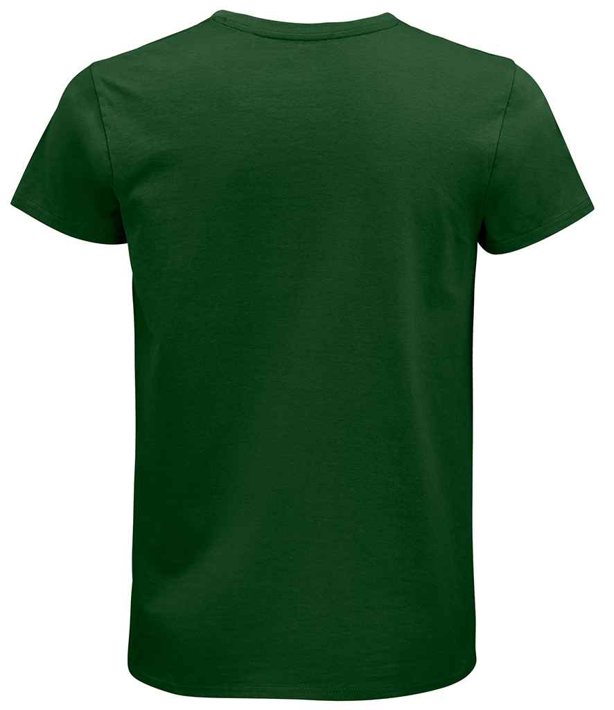 SOL'S Pioneer Organic T-Shirt in Bottle Green, back view