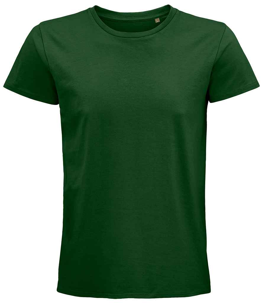 SOL'S Pioneer Organic T-Shirt in Bottle Green, front view