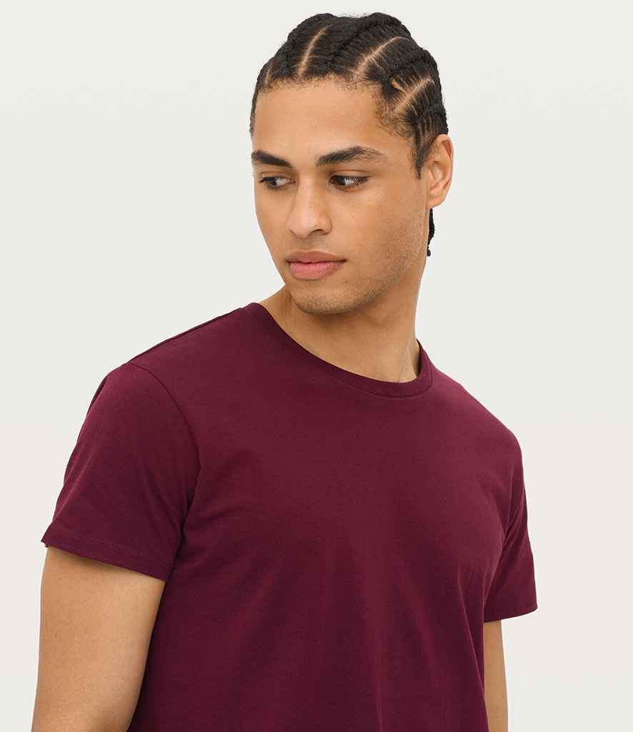 SOL'S Pioneer Organic T-Shirt in Burgundy
