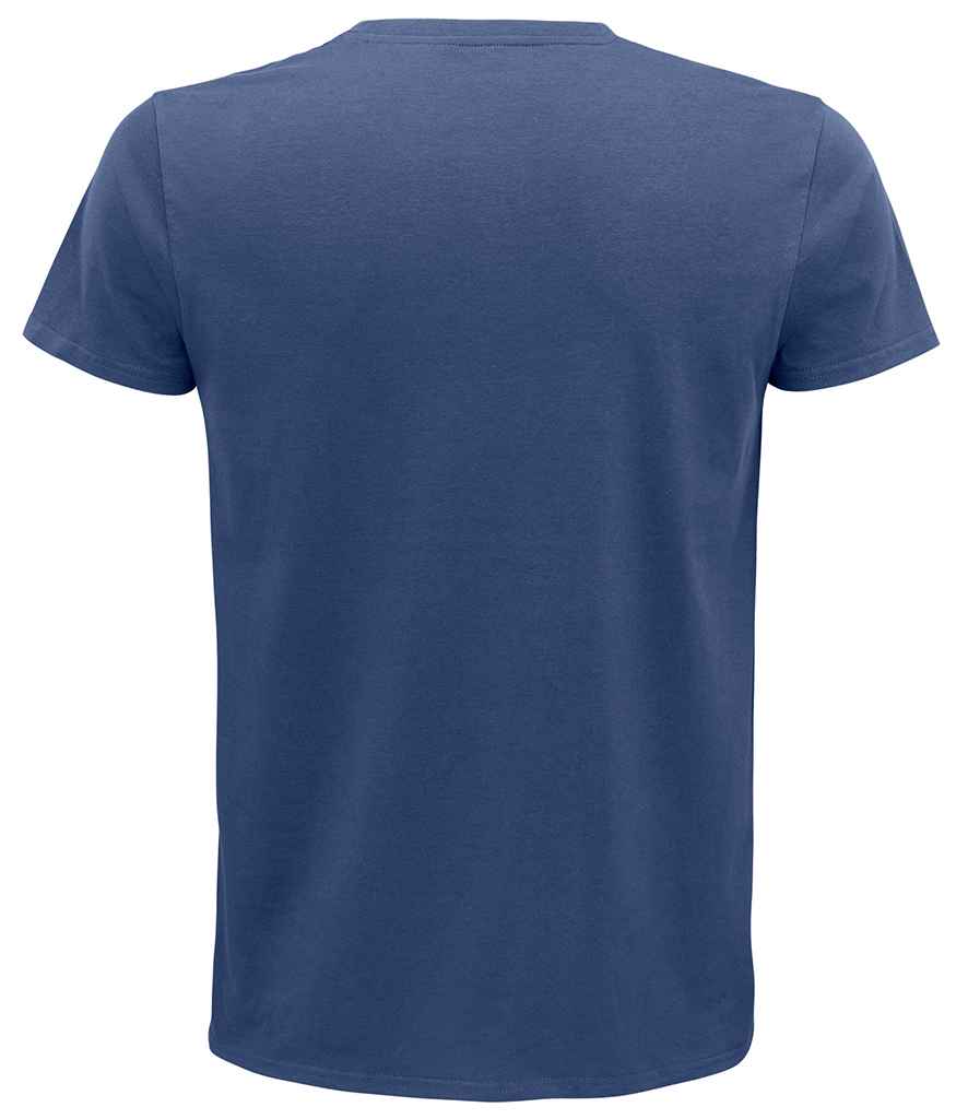 SOL'S Pioneer Organic T-Shirt in Denim, back view