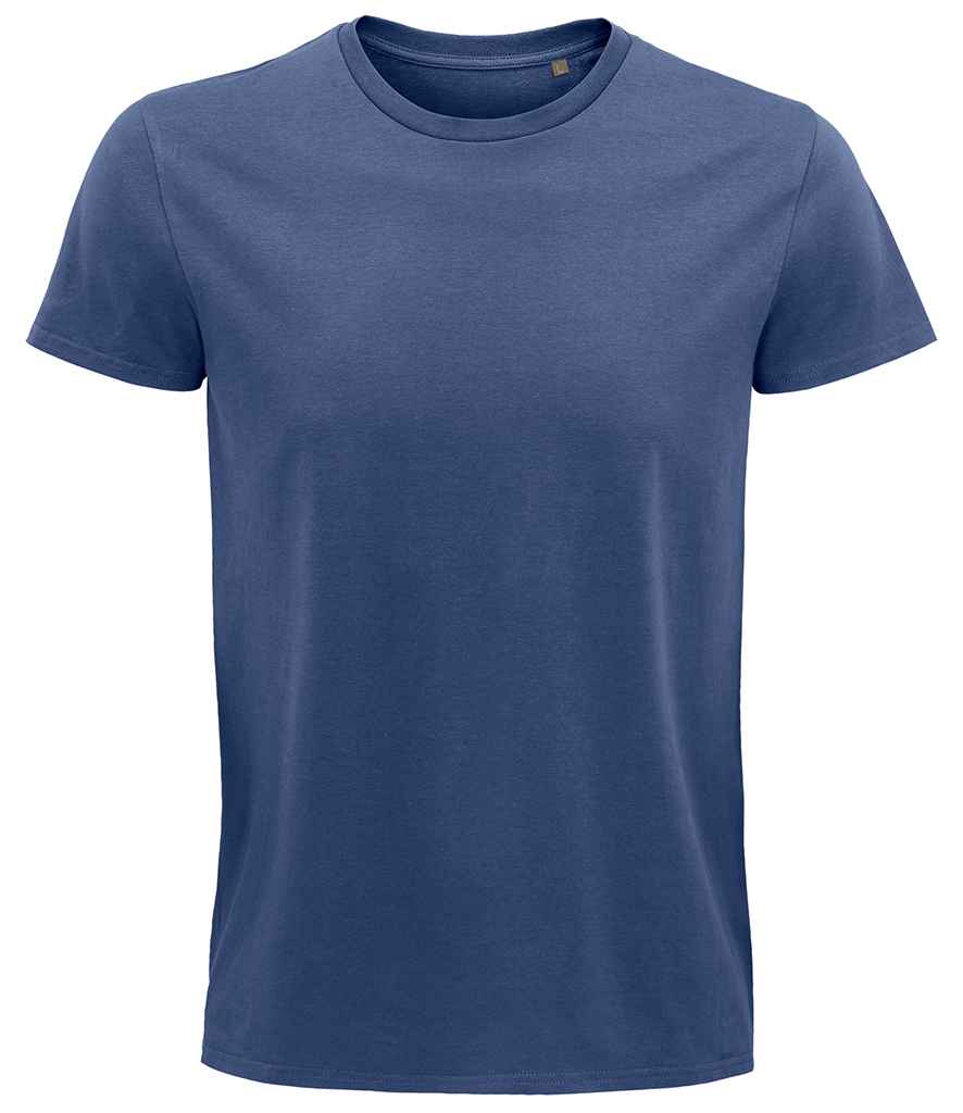 SOL'S Pioneer Organic T-Shirt in Denim, front view