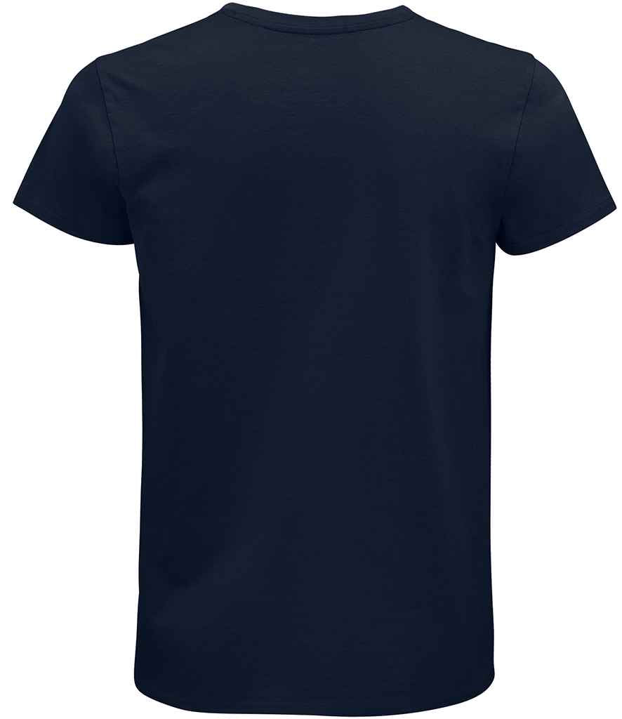 SOL'S Pioneer Organic T-Shirt in French Navy, back view