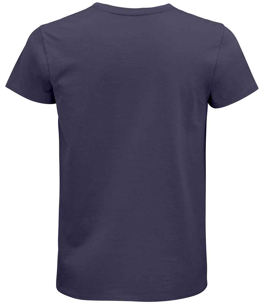 SOL'S Pioneer Organic T-Shirt in Mouse Grey, back view