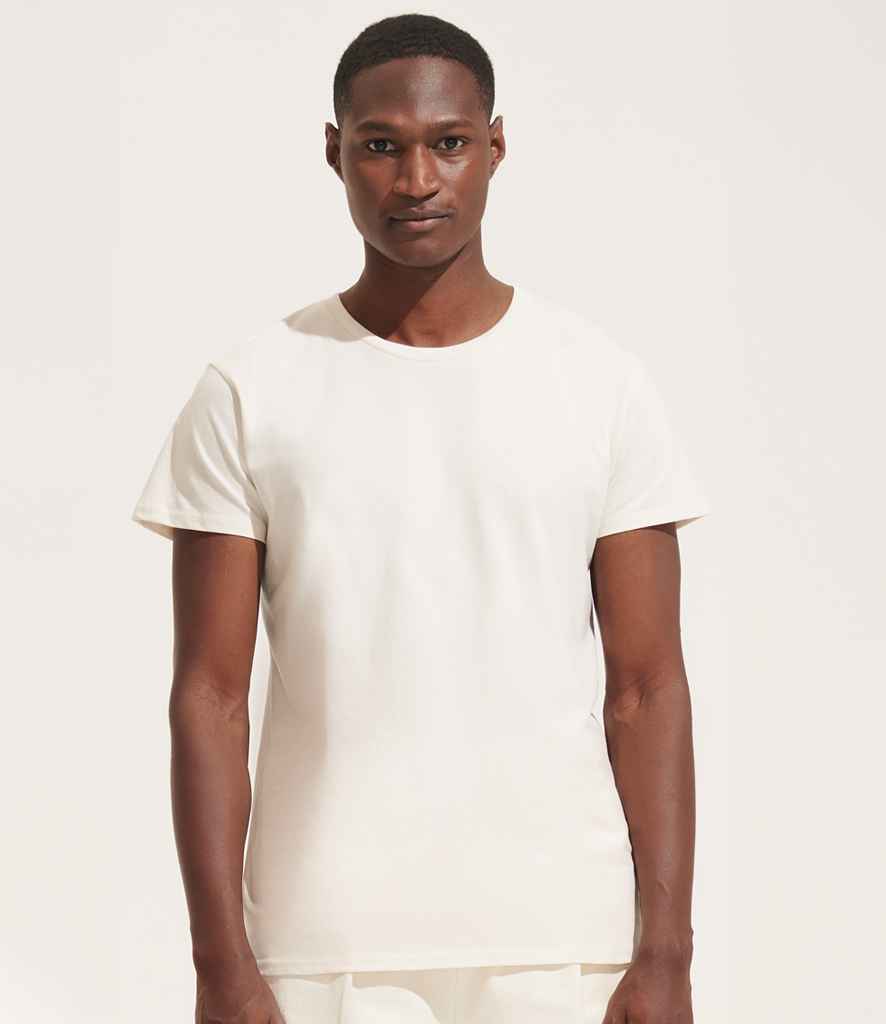SOL'S Pioneer Organic T-Shirt in Off White