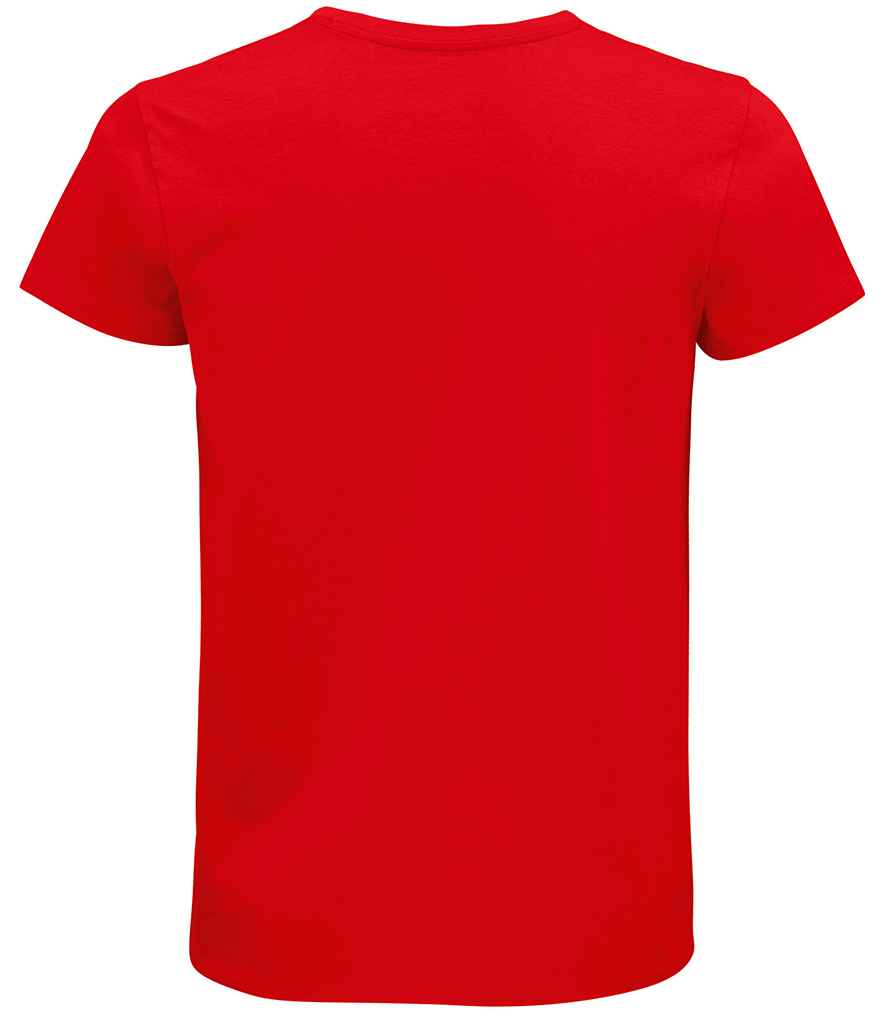 SOL'S Pioneer Organic T-Shirt in Red, back view