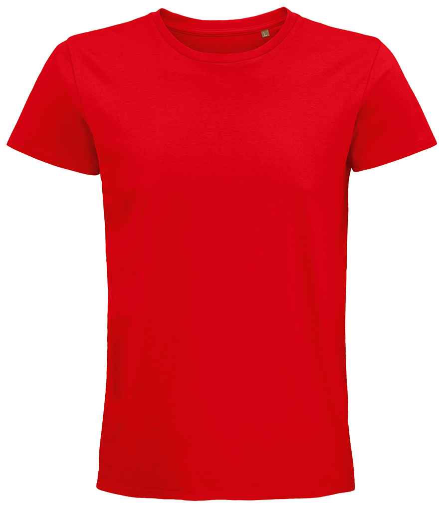 SOL'S Pioneer Organic T-Shirt in Red, front view