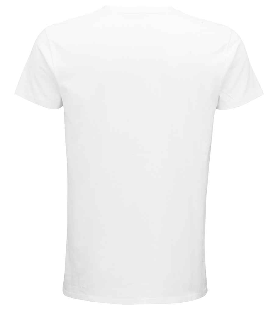 SOL'S Pioneer Organic T-Shirt in White, back view