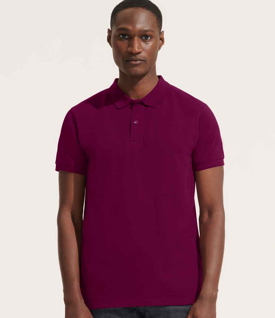 SOL'S Planet Organic Piqué Polo Shirt in Astral Purple