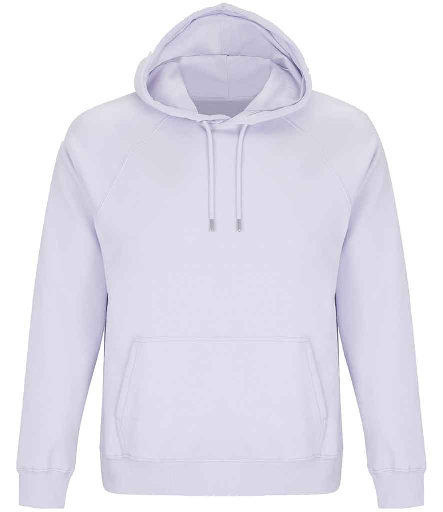 SOL'S Unisex Stellar Organic Hoodie in Lilac, front view