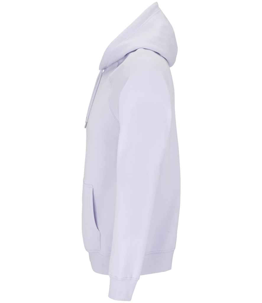 SOL'S Unisex Stellar Organic Hoodie in Lilac, side view