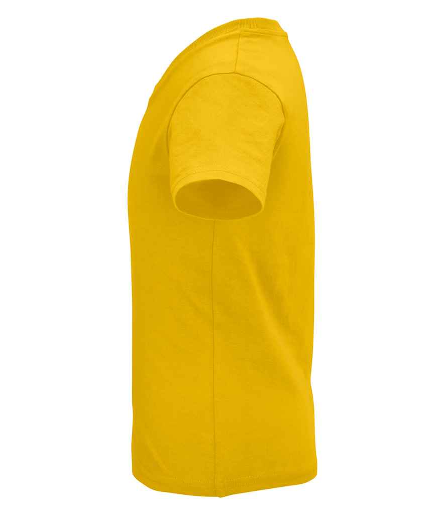 SOL'S Kids Pioneer Organic T-Shirt in Gold, side view
