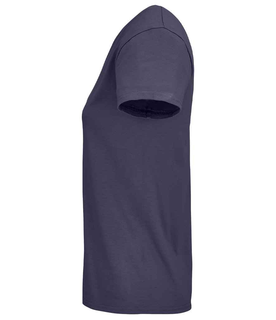 SOL'S Ladies Pioneer Organic T-Shirt in Mouse Grey, side view