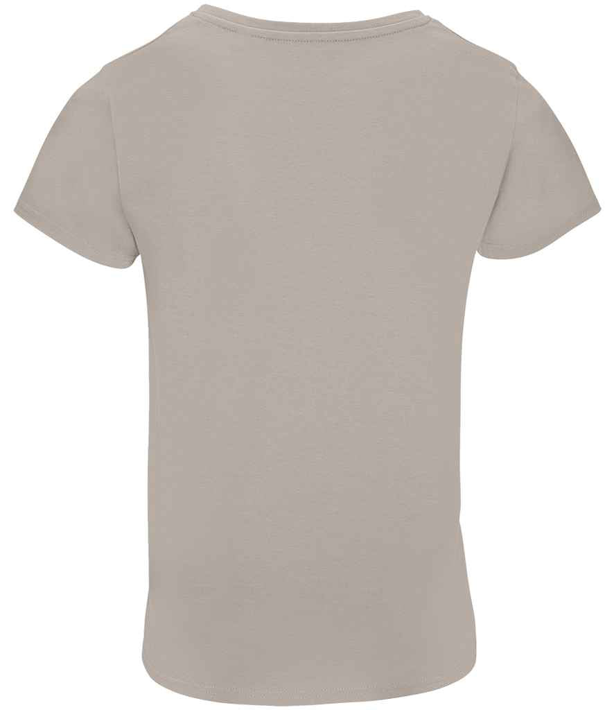 SOL'S Ladies Pioneer Organic T-Shirt in Rope, back view