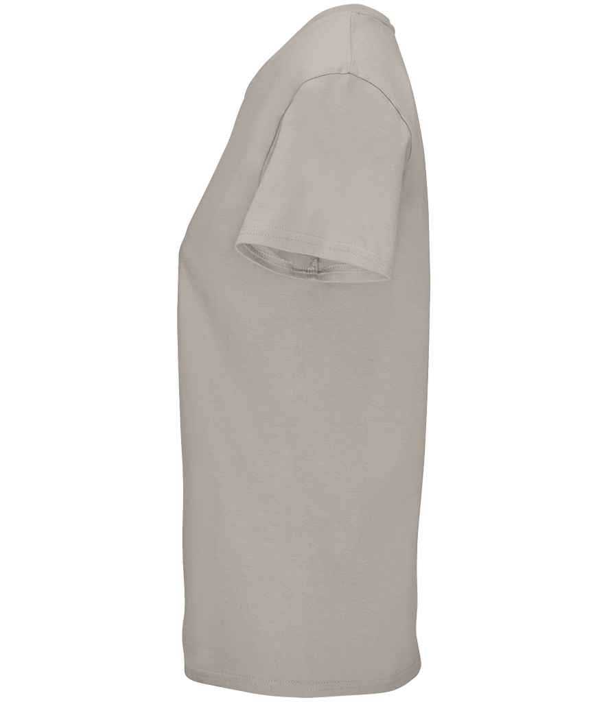 SOL'S Ladies Pioneer Organic T-Shirt in Rope, side view