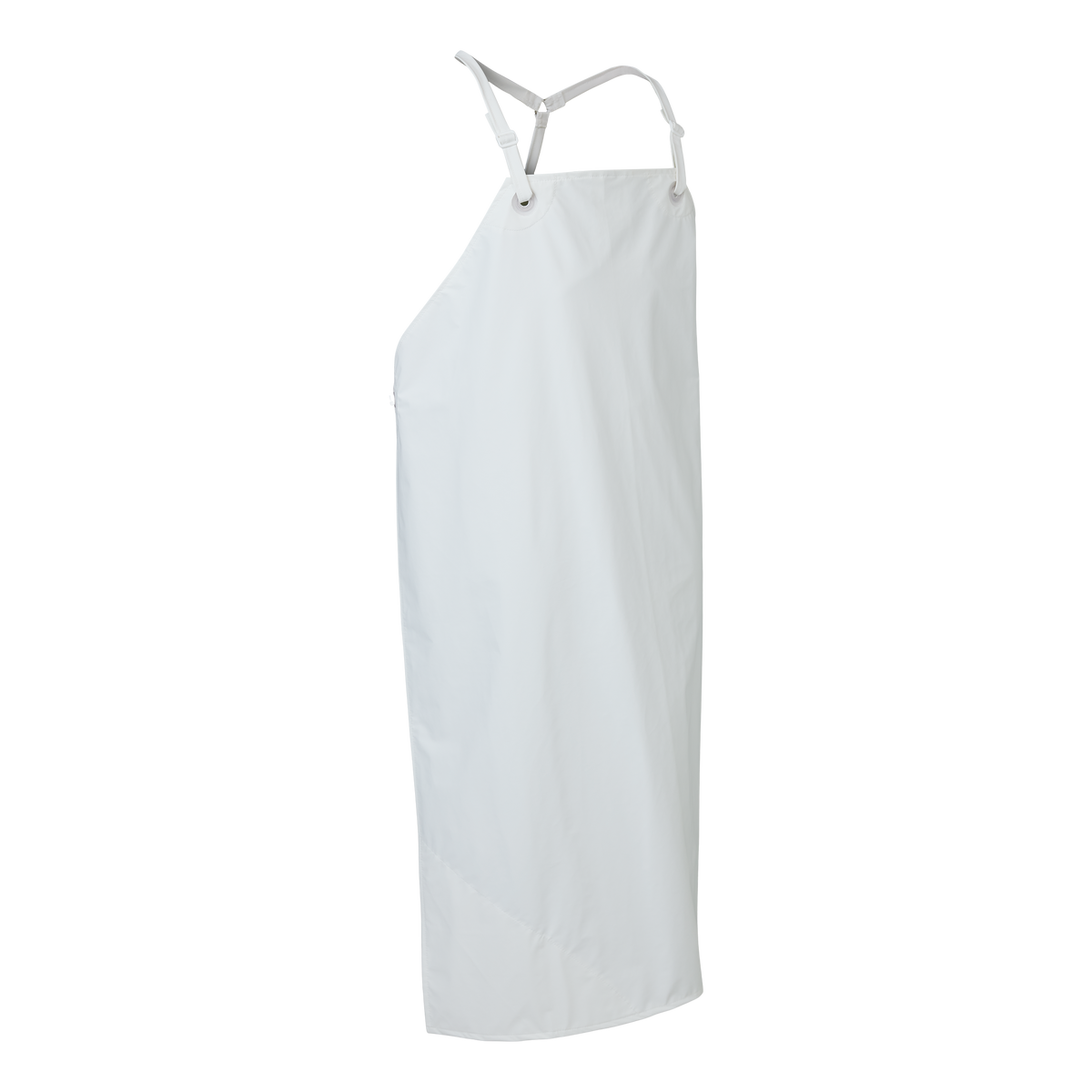 ELKA Rainwear Apron w/loops for braces in White