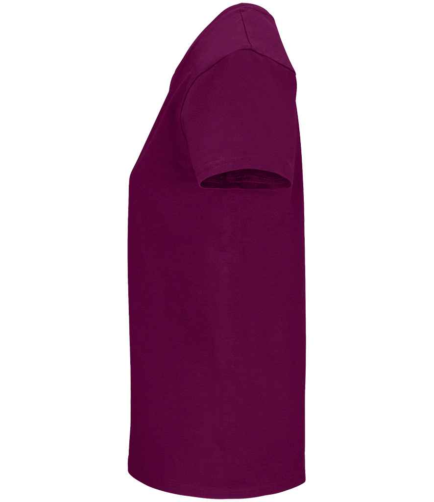 SOL'S Ladies Crusader Organic T-Shirt in Astral Purple, side view