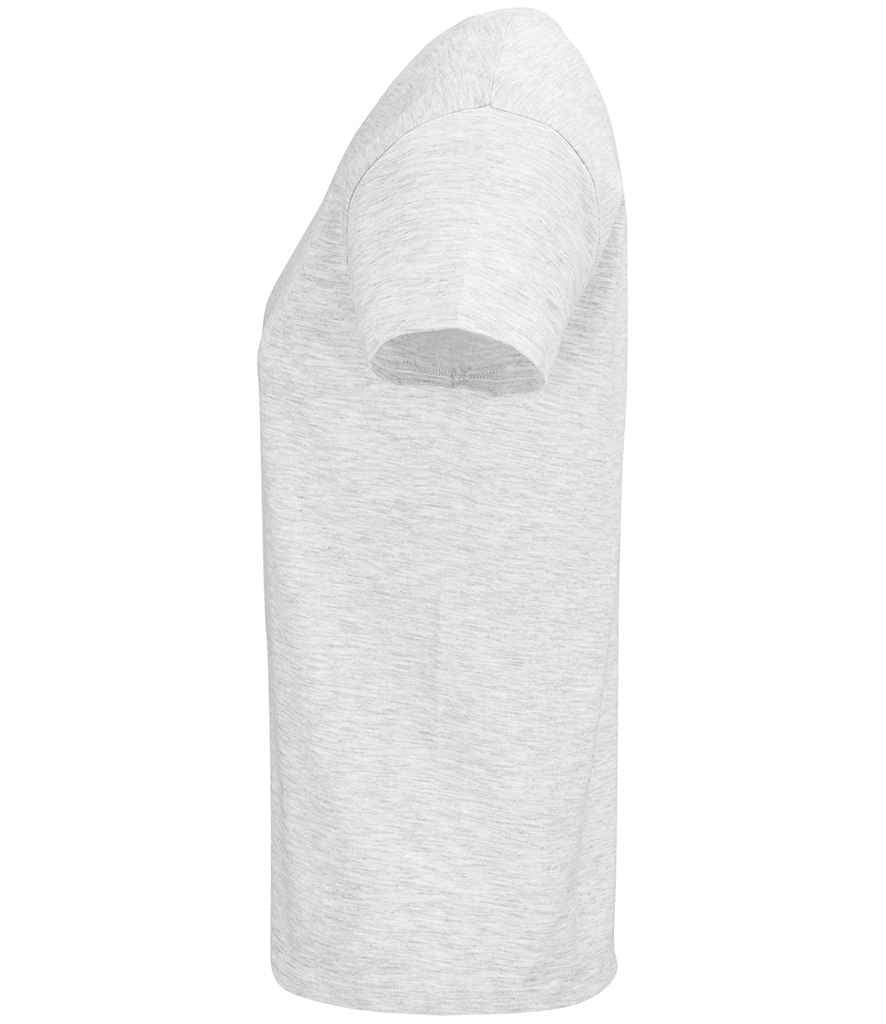 SOL'S Ladies Crusader Organic T-Shirt in Ash, side view