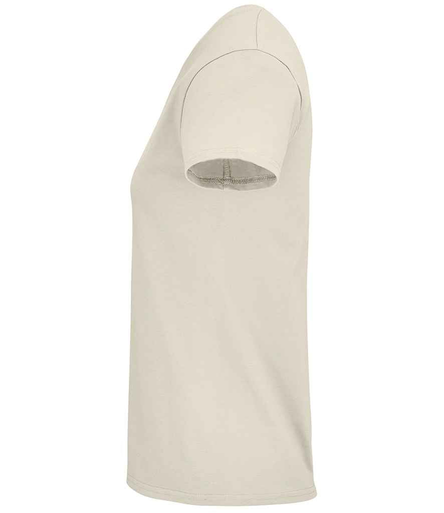 SOL'S Ladies Crusader Organic T-Shirt in Natural, side view