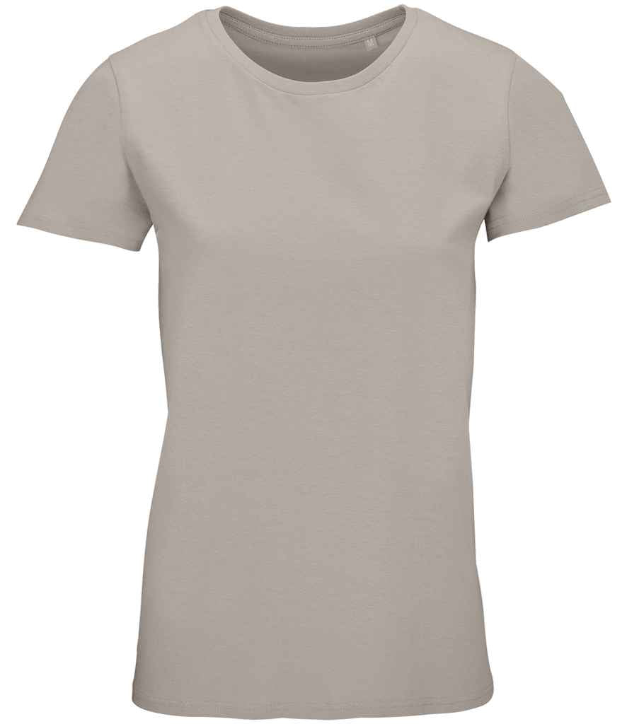 SOL'S Ladies Crusader Organic T-Shirt in Rope, front view