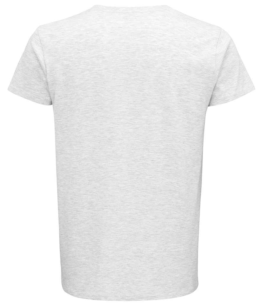 SOL'S Crusader Organic T-Shirt in Ash, back view