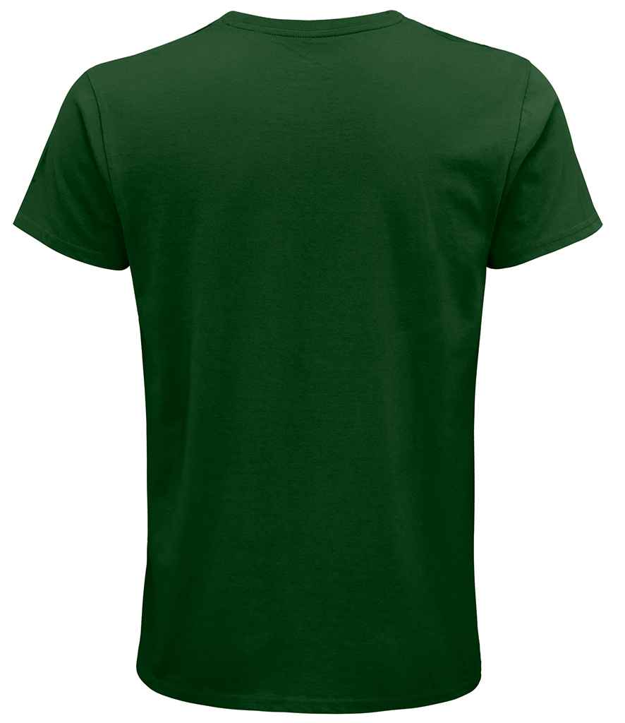 SOL'S Crusader Organic T-Shirt in Bottle Green, back view